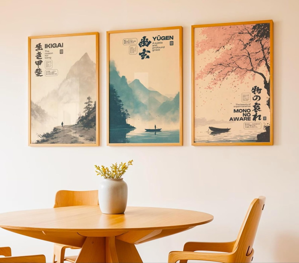 Samurai motivational wall posters with inspiring quotes for gym, office, and study room walls.